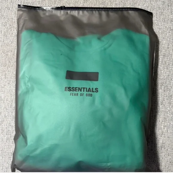 Fear of God Teal Hoodie - Picture 2 of 3